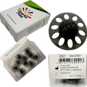 Phonak Open Hearing Aid Domes 4.0 - Compatible with Marvel, Paradise, Lumity RIC Devices – Original Phonak Replacement Tips - Large