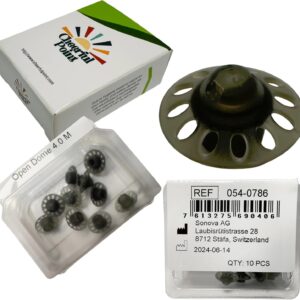 Phonak Open Hearing Aid Domes 4.0 - Compatible with Marvel, Paradise, Lumity RIC Devices – Original Phonak Replacement Tips - Medium