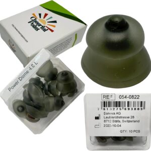 Phonak Power Dome - Compatible with Phonak Hearing Aids - Secure Fit - Strong Amplification - Comfortable for Daily Use - Large