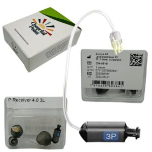 Original Phonak Receiver 4.0 P, 3 Pin Hearing Aid Receiver, Compatible with Phonak Audéo Marvel, Paradise & Lumity Life Hearing Aids, High Power Replacement